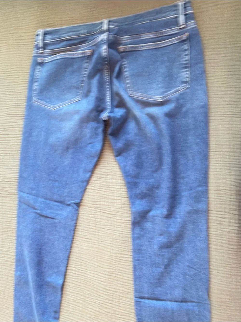 Frame Denim Light Blue High-Rise Jeans